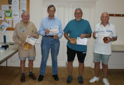 Winners of the July certificates